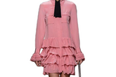 Paul & Joe pink ruffle dress